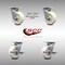Service Caster 5 Inch Stainless Steel Nylon Caster Set with Roll Bearings 2 Swivel Lock 2 Brake SCC-SS30S520-NYR-BSL-2-TLB-2 - alternate 1